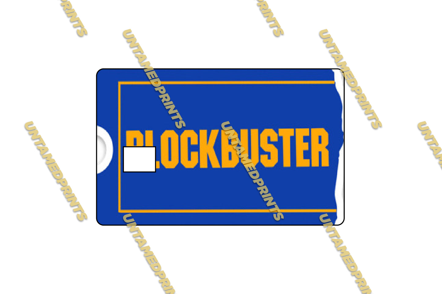 Blockbuster Credit Card Skin