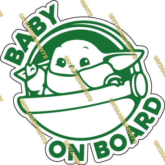 Baby On Board - Grogu