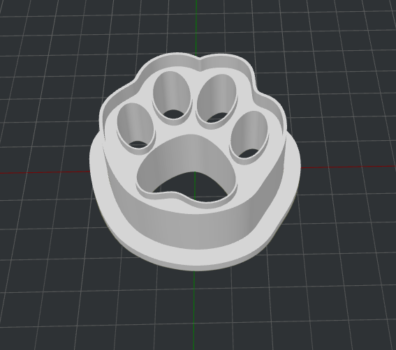Paw Cookie Cutter
