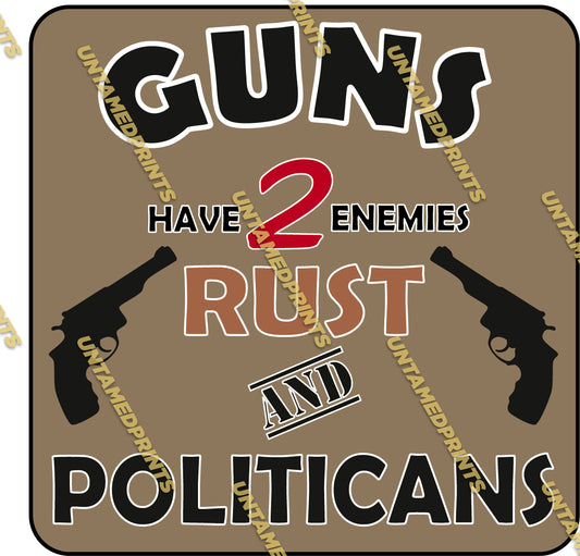 Guns Have 2 Enemies