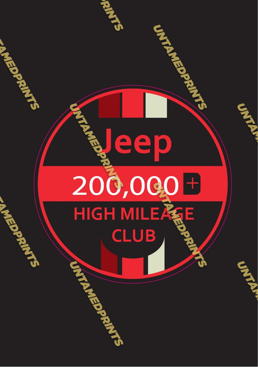 JEEP 200k - Red