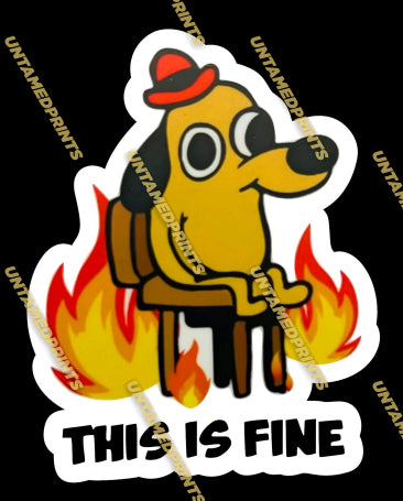 This Is Fine Meme