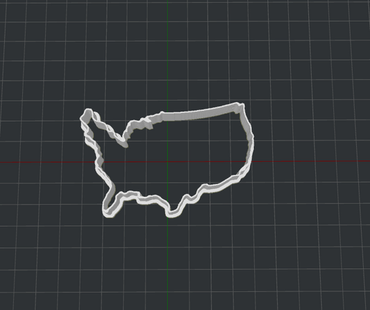 United States Outline Cookie Cutter