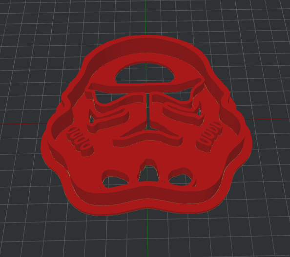 Star Wars - Angry Storm Trooper Cookie Cutter