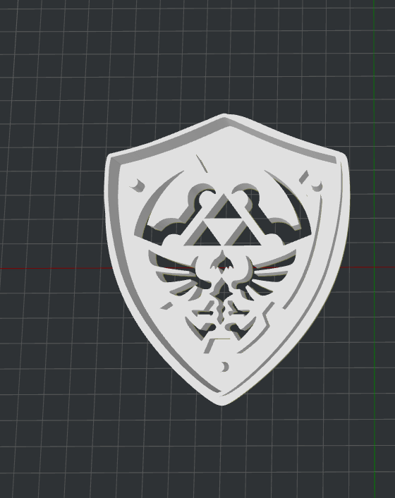 Zelda - Hylian Shield Cookie Cutter