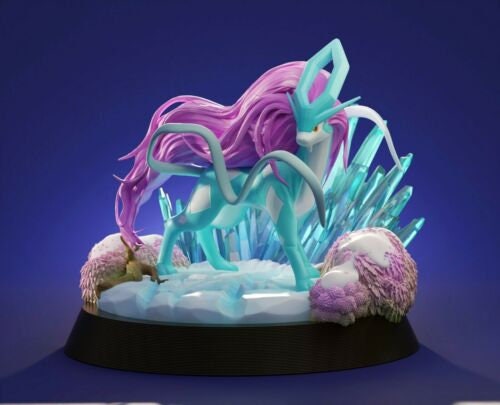 SUICUNE - Pokemon 3D Printed Collector Model!