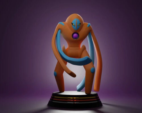 DEOXYS, DEFENSE FORM!! - Pokemon 3D Printed Collector Model!