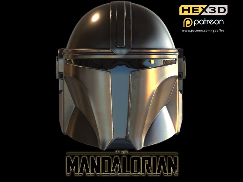 Mandalorian Helmet - Star Wars