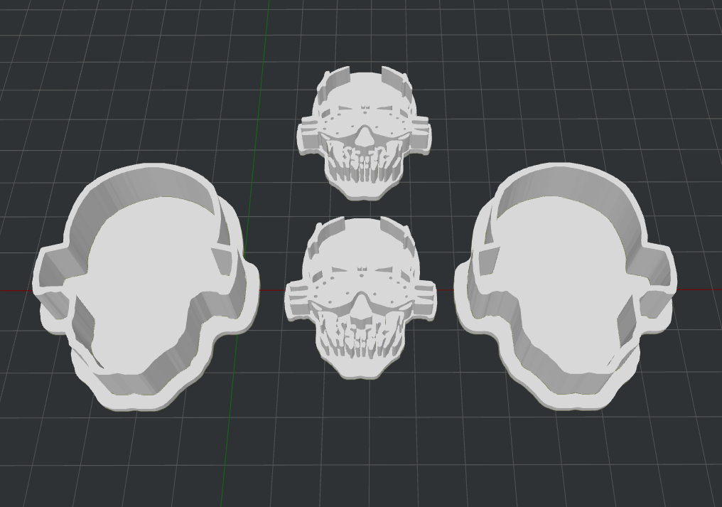 Megadeath skull Cookie Cutter