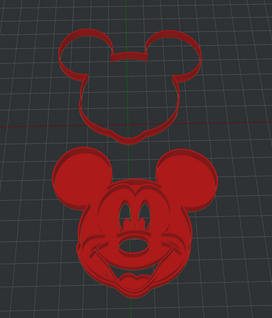 Mickey Detailed Cookie Cutter