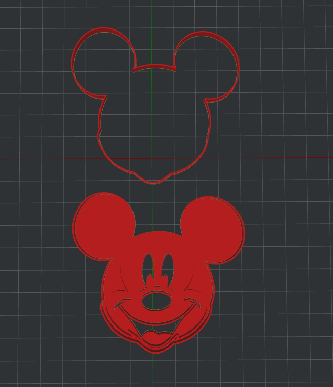 Mickey Detailed Cookie Cutter