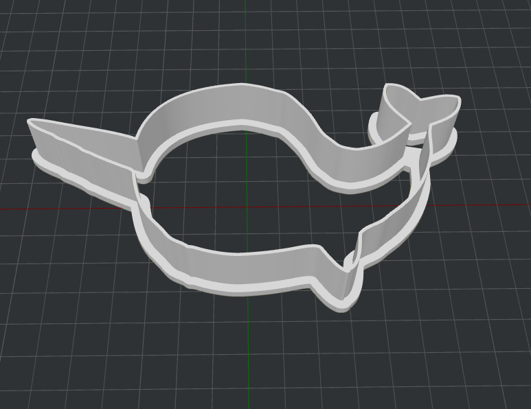 Narwhal Cookie Cutter
