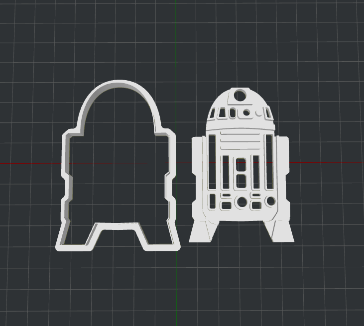 Star Wars - R2D2 Cookie Cutter