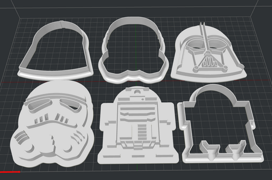 Star wars Set Cookie Cutter