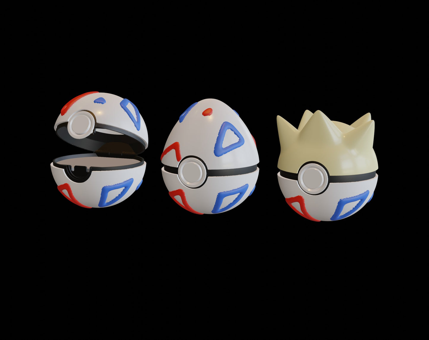 Togepi Pokeball – Untamed Prints